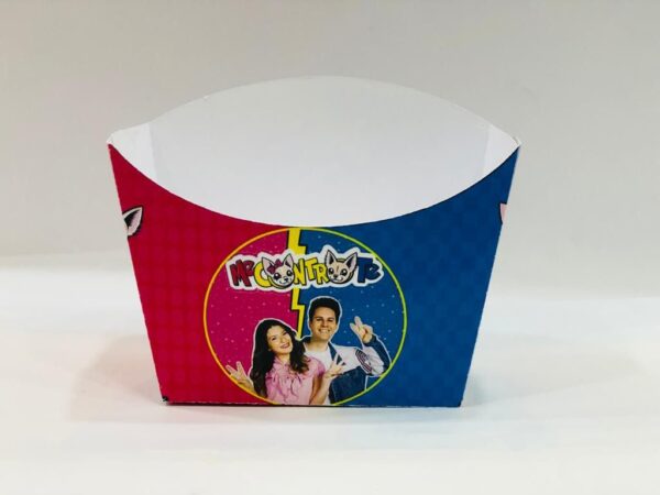 10 Scatole per patatine Me contro Te Personalizzabile modello McDonald's