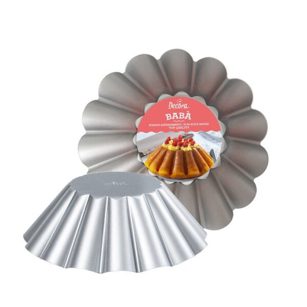 Stampo antiaderente Babà – Budino Grande 24 cm