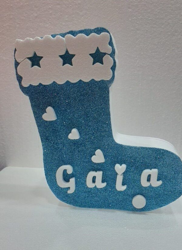 CALZA IN POLISTIROLO PERSONALIZZATA - immagine 4