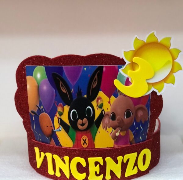 20 LECCA LECCA BING CON ALZATA E BOLLINO PERSONALIZZATO - immagine 2