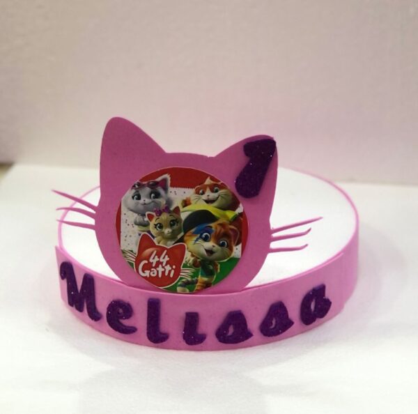 20 LECCA LECCA 44 GATTI  CON ALZATA E BOLLINO PERSONALIZZATO - immagine 4