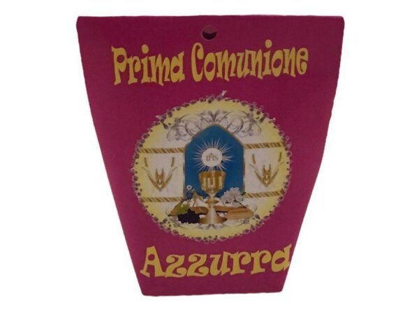 12 Scatole Comunione Modello Prestige Rosa Personalizzabili per confetti caramelle - immagine 2