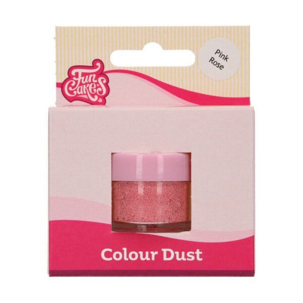 Colorante in Polvere Pink Rose Funcakes - immagine 2