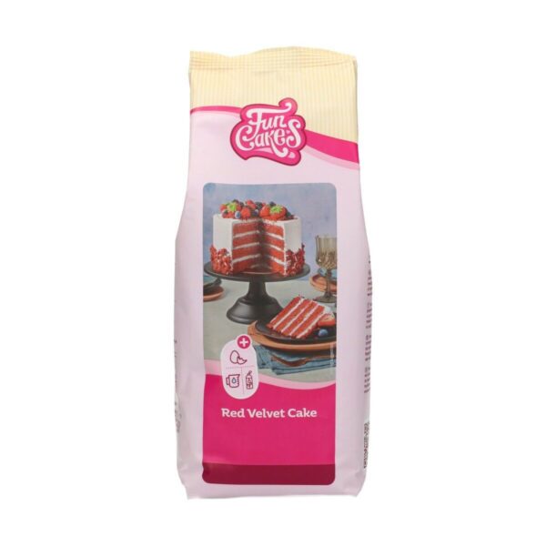 Mix Red Velvet Cake Funcakes 500 gr