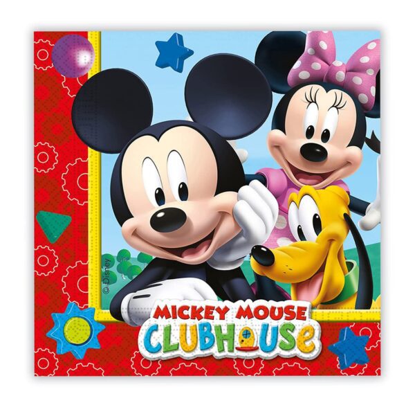 20 Tovaglioli "La Casa Di Topolino" - immagine 2