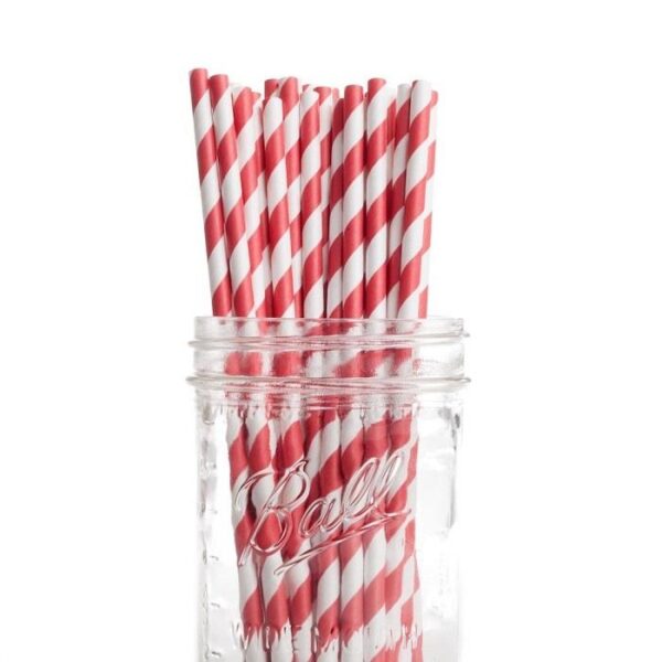 20 STECCHE RED ROSSO PER LOLLIPOP CM 15