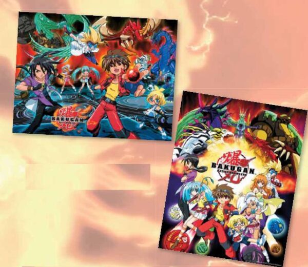 Cialda per Torte Bakugan Rettangolare