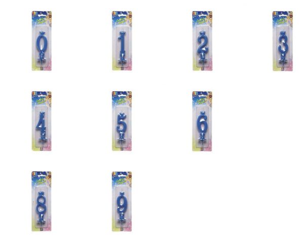 Candela Maxi Celeste disponibile dallo 0 AL 9  H 15 CM