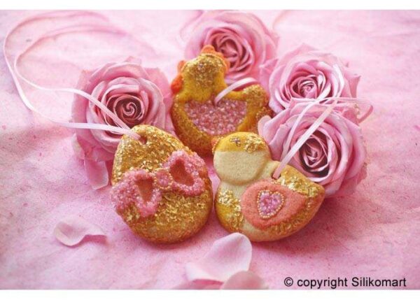 STAMPO IN SILICONE MY EASTER COOKIES SILIKOMART PASQUA - immagine 2