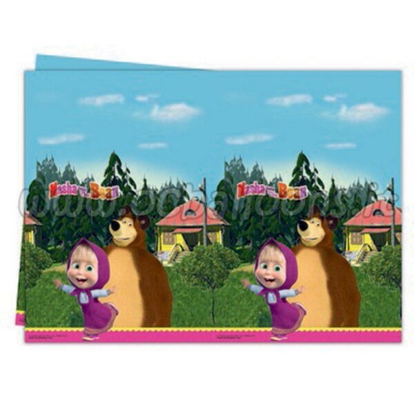 Tovaglia  MASHA E ORSO  in plastica