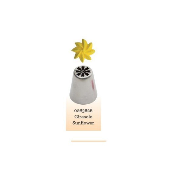 Cornetto Girasole N 24 diretto Decora 0263626 cornetti russi