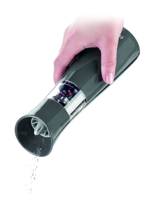 Tescoma Vitamino Macinapepe Elettrico, Plastica, Nero - immagine 3