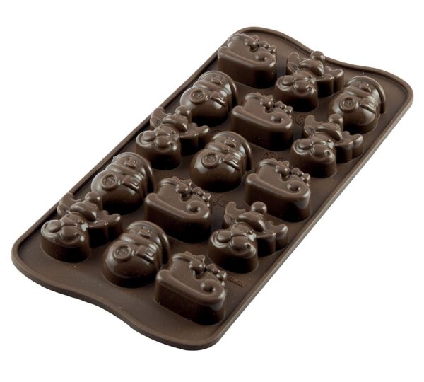 STAMPO IN SILICONE CIOCCOLATO CHOCO WINTER SILIKOMART