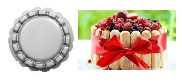 STAMPO CHARLOTTE PER TORTA ANTIADERENTE DECORA