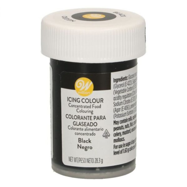 COLORANTE WILTON ALIMENTARE DA 28 GR NERO NUOVA FORMULA