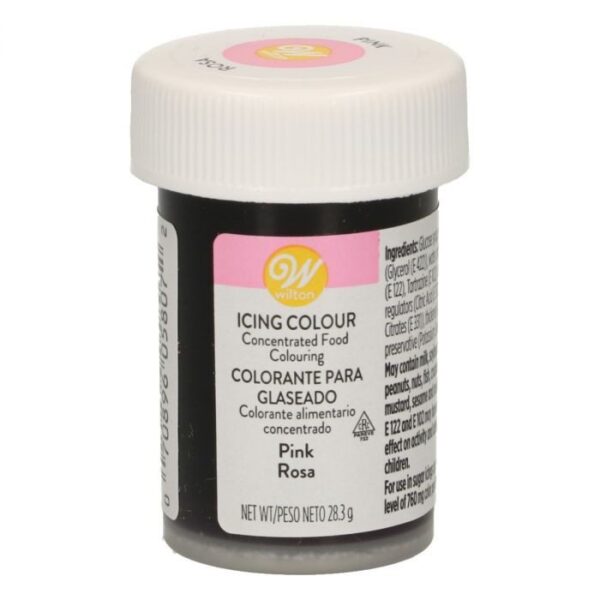COLORANTE WILTON ALIMENTARE DA 28 GR ROSA NUOVA FORMULA