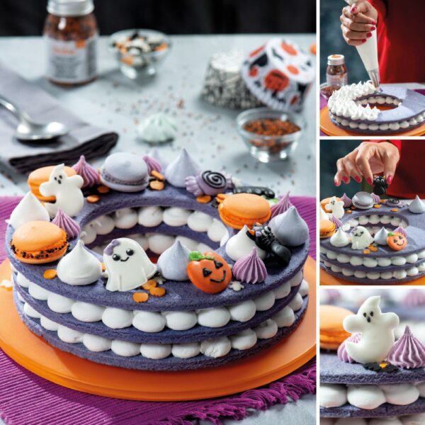 6 DECORAZIONI HALLOWEEN FANTASY IN ZUCCHERO - immagine 2