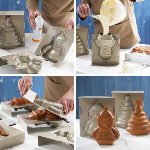 STAMPO 3D SANTA CLAUS BABBO NATALE DECORA - immagine 2