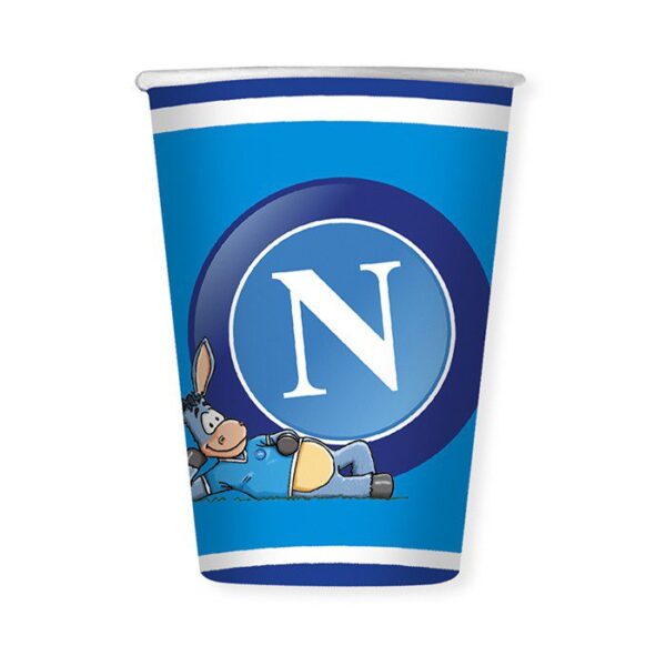 8 Bicchieri 200 cc SSC Napoli