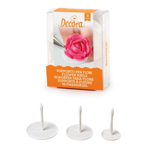 SET 6 PZ SUPPORTO PER FIORI Ø 40 55 65 MM