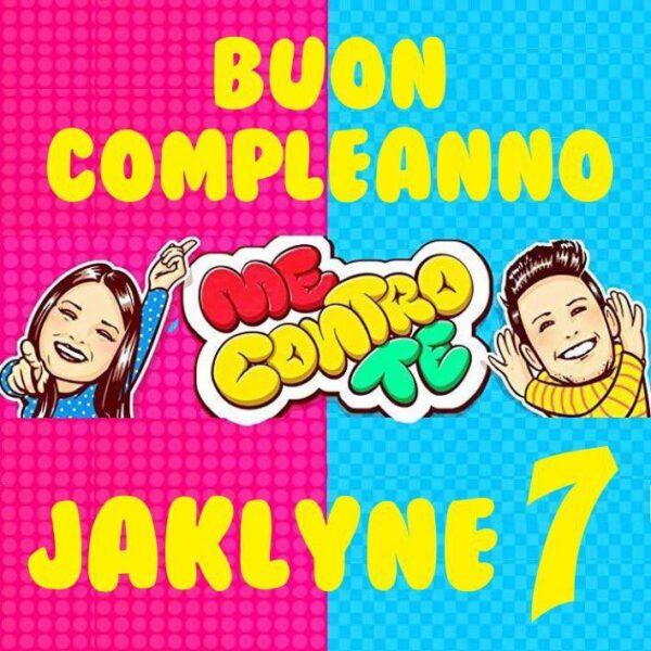 POSTER PERSONALIZZATO ME CONTRO TE 1 X 1 MT