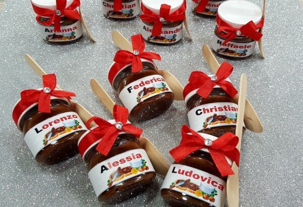 20 BARATTOLINI gr 25 NUTELLA CON BOLLINO PERSONALIZZATO - immagine 5
