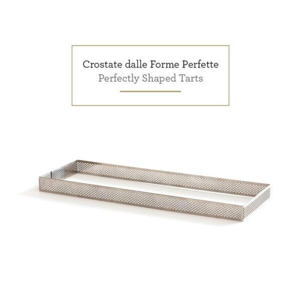 SAGOMA FORMA MICROFORATA 10 x 29 CM H 2,5 RETTANGOLARE