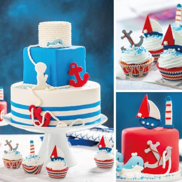 Set 2 Tagliapasta Mare Faro Ancora Decora - immagine 2