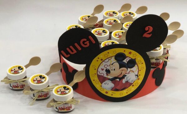 Kit Nutelline Masha e Orso con Doppio Bollino e Base Personalizzata - immagine 2