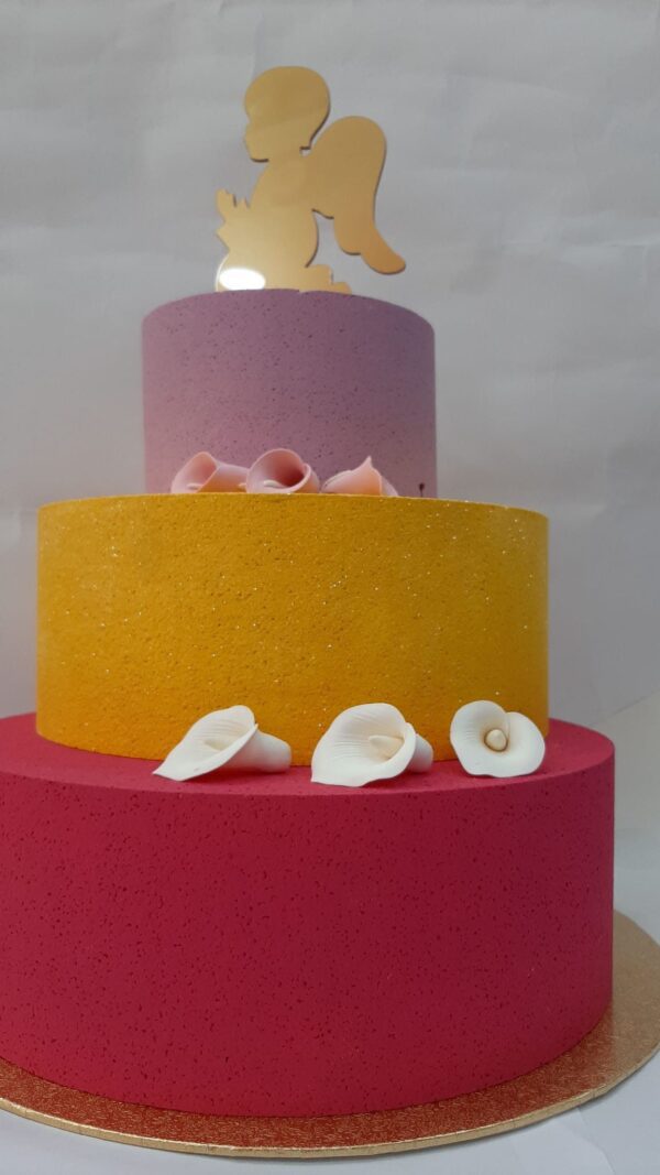 TORTA SCENOGRAFICA PRIMA COMUNIONE A PIANI COMPLETAMENTE PERSONALIZZABILE - immagine 2