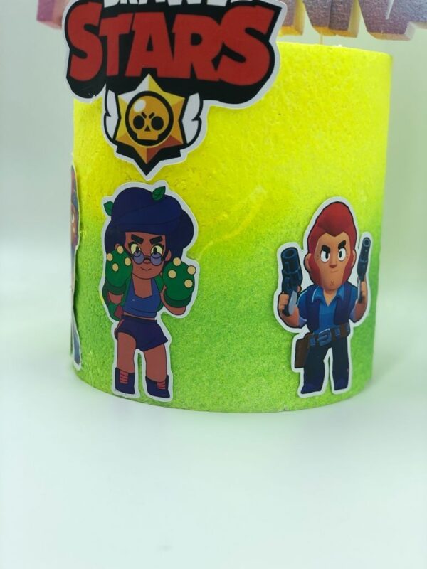 TORTA SCENOGRAFICA BRAWL STARS CON NOME PERSONALIZZATO - immagine 4