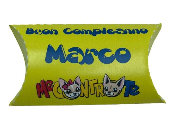 12 Scatole Me Contro Te Personalizzabili per confetti caramelle - immagine 2