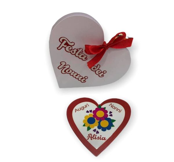MAGNETE PERSONALIZZABILE CON SCATOLA FESTA DEI NONNI