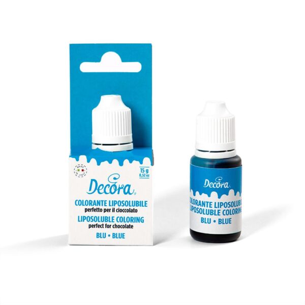 COLORANTE LIPOSOLUBILE DA 15 GR BLUE LIQUIDO