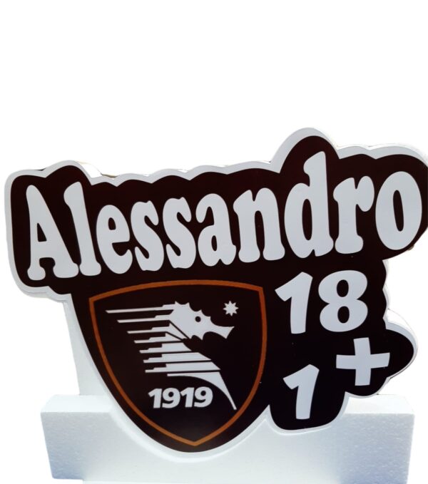 KIT FESTA SALERNITANA CON 30  SACCHETTI PERSONALIZZATI ,BOX,E SAGOMA IN POLISTIROLO - immagine 3