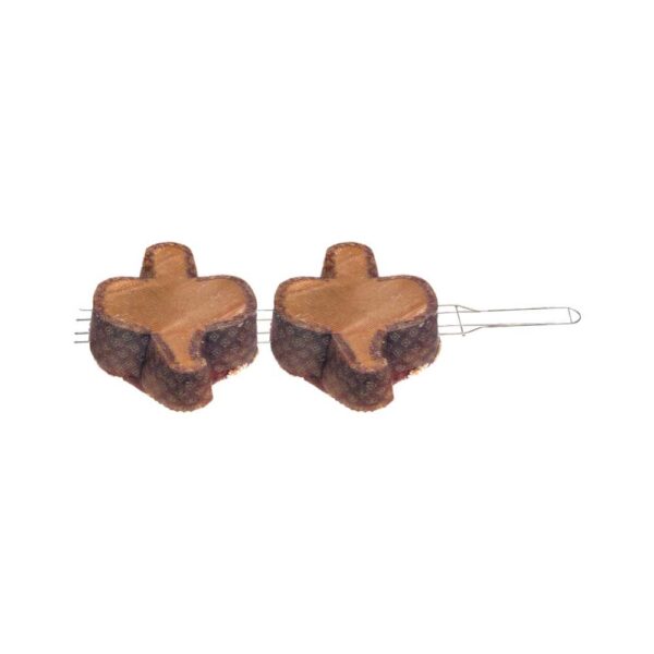 SPILLONE INOX 4 PUNTE PER PANETTONE/COLOMBA CM 52 - immagine 3