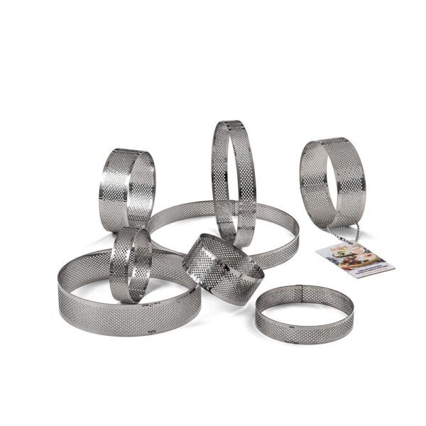 SAGOMA ANELLO MICROFORATA 20 CM H 2 CERCHIO - immagine 2