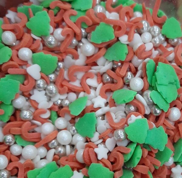 Zuccherini Decorativi Sprinkles Medley Natale gr 50