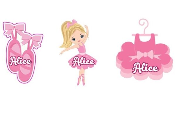 10 MAGNETI BALLERINA PERSONALIZZABILI