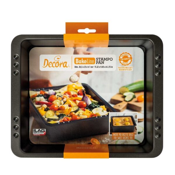 Stampo rettangolare piccolo alto bake&cook line