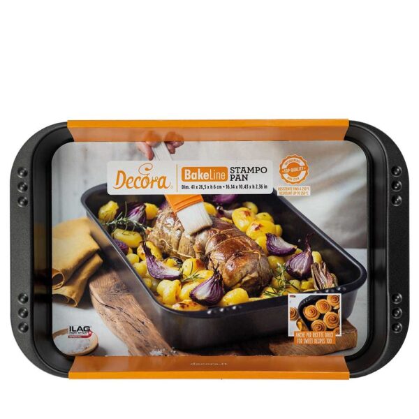 Stampo rettangolare grande alto bake&cook line