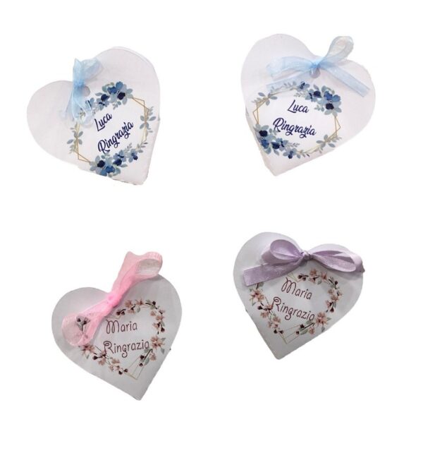 Scatola Segnaposto Comunione Versione Femminile con ringraziamento personalizzata - immagine 3