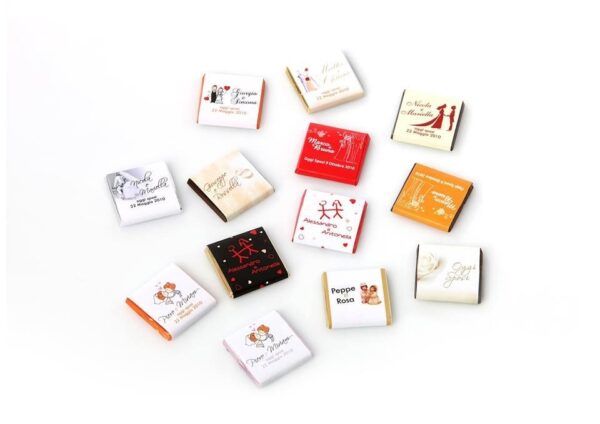 Cioccolatino di Cortesia Segnaposto Personalizzato - immagine 2