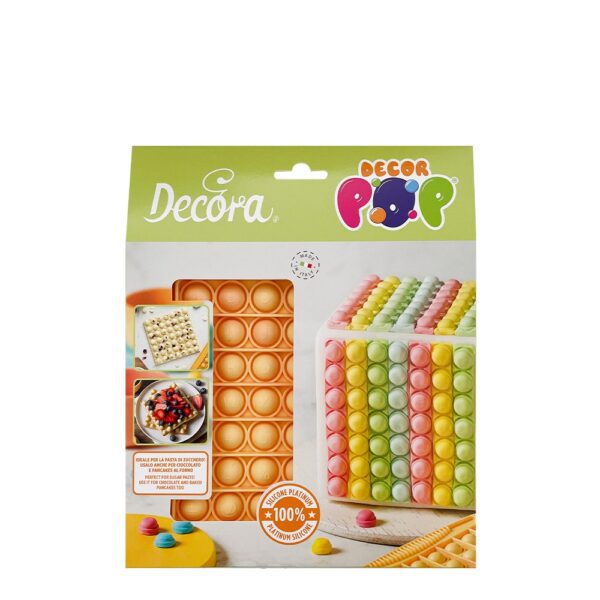 Stampo in silicone DecorPop quadrato POP IT - immagine 3