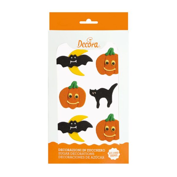 Decorazioni Halloween in zucchero Decora pz 6
