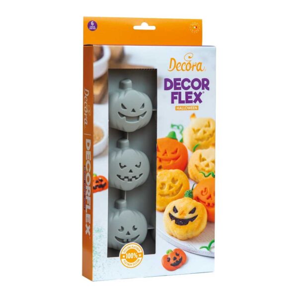 Stampo in silicone zucchette Halloween