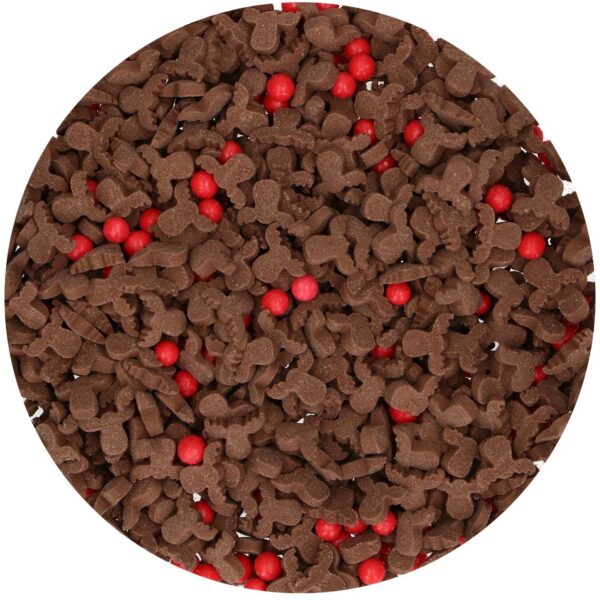 Zuccherini Decorativi Sprinkles Mix Renne gr 55