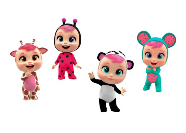 10 MAGNETI CRY BABIES PERSONALIZZABILI CON NOME