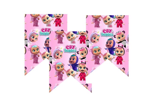 Festone Sagomato Cry Babies