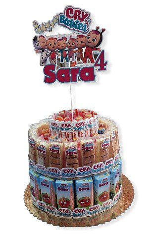 TOPPER CAKE MERCOLEDì PERSONALIZZATO con nome età Decorazione torta  MERCOLEDI